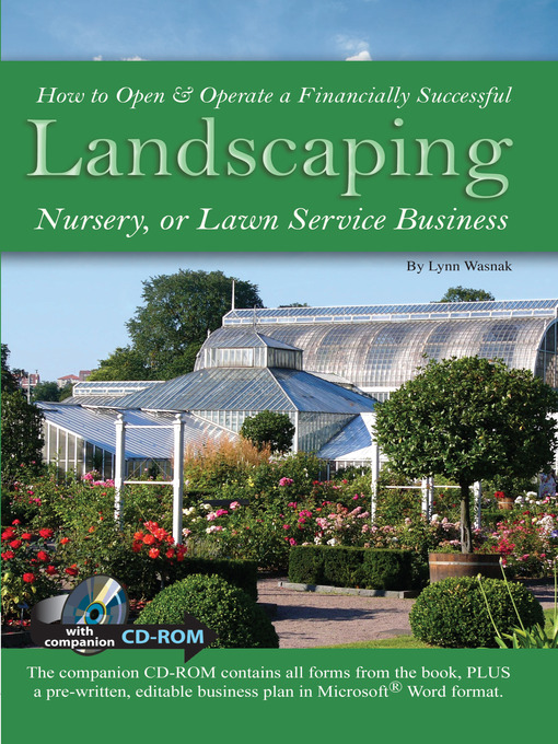 Title details for How to Open & Operate a Financially Successful Landscaping, Nursery, or Lawn Service Business by Lynn Wasnak - Available